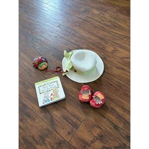 American Girl Bitty Baby Bugs & Butterflies Doll  Hat Shoes Ladybug Book